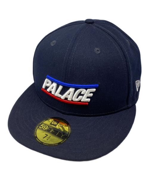 PALACE（パレス）PALACE (パレス) New Era (ニューエラ) Basically A New Era Cap ネイビー サイズ:7 4/3（61.5CM)の古着・服飾アイテム
