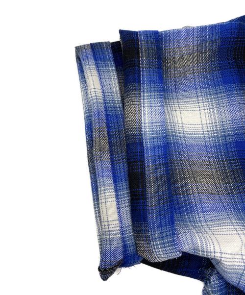 CalTop（キャルトップ）CalTop (キャルトップ) オンブレ半袖シャツ ブルー サイズ:Sの古着・服飾アイテム