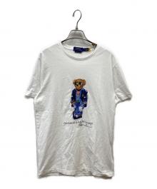 POLO RALPH LAUREN（ポロ・ラルフローレン）の古着「プリントカットソー」｜ホワイト
