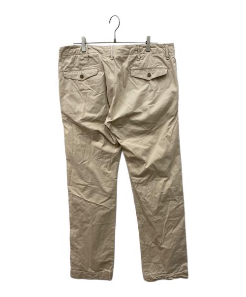 RRL（ダブルアールエル）RRL (ダブルアールエル) オフィサーズチノパン ベージュ サイズ:W36L34の古着・服飾アイテム