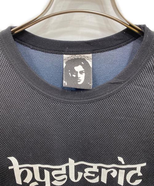 Hysteric Glamour（ヒステリックグラマー）Hysteric Glamour (ヒステリックグラマー) プリントロゴカットソー ブラック サイズ:Mの古着・服飾アイテム