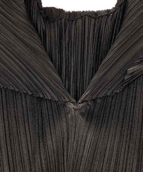 PLEATS PLEASE（プリーツプリーズ）PLEATS PLEASE (プリーツプリーズ) セーラープリーツカットソー ブラック サイズ:3の古着・服飾アイテム