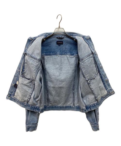 Calvin Klein（カルバンクライン）Calvin Klein (カルバンクライン) デニムジャケット インディゴ サイズ:XLの古着・服飾アイテム