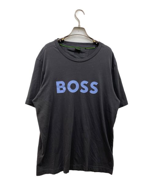 BOSS（ボス）BOSS (ボス) プリントTシャツ グレー サイズ:XLの古着・服飾アイテム