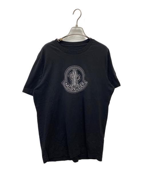 MONCLER（モンクレール）MONCLER (モンクレール) SS T-SHIRT ブラック サイズ:Lの古着・服飾アイテム