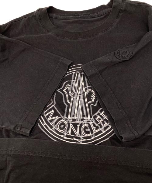MONCLER（モンクレール）MONCLER (モンクレール) SS T-SHIRT ブラック サイズ:Lの古着・服飾アイテム