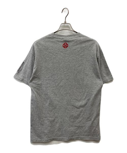 NHS（エヌエイチエス）NHS (エヌエイチエス) 00’sプリントTシャツ グレー サイズ:Lの古着・服飾アイテム