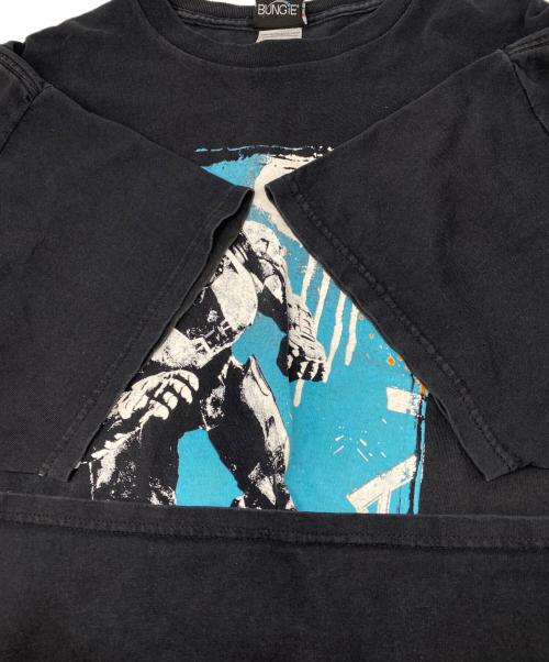XBOX360（エックスボックス360）XBOX360 (エックスボックス360) プリントTシャツ ブラック サイズ:XLの古着・服飾アイテム