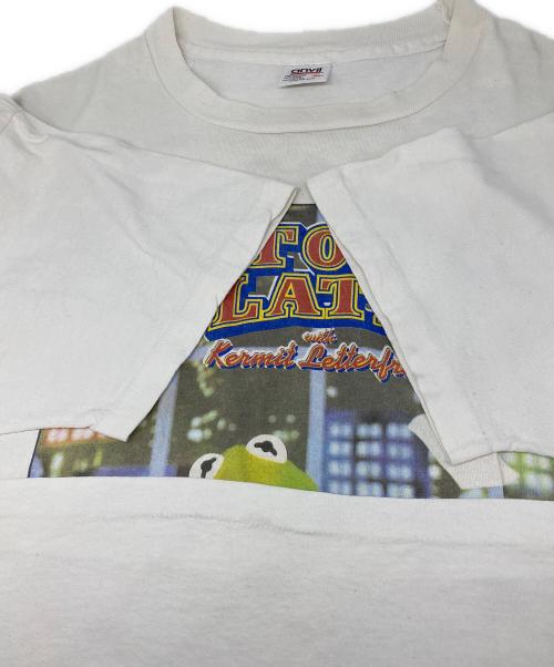 anvil（アンヴィル）anvil (アンヴィル) プリントTシャツ ホワイト サイズ:XLの古着・服飾アイテム