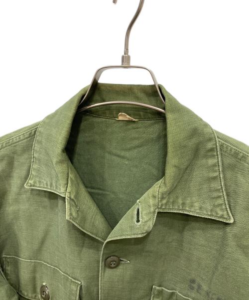 US ARMY（ユーエスアーミー）US ARMY (ユーエスアーミー) 60’sユーティリティシャツ カーキ サイズ:31の古着・服飾アイテム