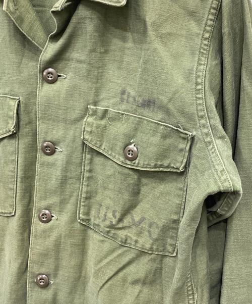 US ARMY（ユーエスアーミー）US ARMY (ユーエスアーミー) 60’sユーティリティシャツ カーキ サイズ:31の古着・服飾アイテム