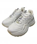 BUFFALO BOOTSバッファロー・ブー ツ）の古着「Triplet Hollow スニーカー」｜ホワイト