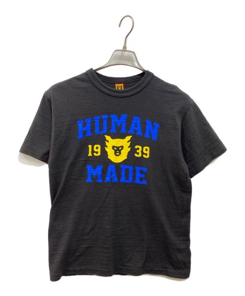 HUMAN MADE（ヒューマンメイド）HUMAN MADE (ヒューマンメイド) Face Logo T-shirt ブラック サイズ:Mの古着・服飾アイテム