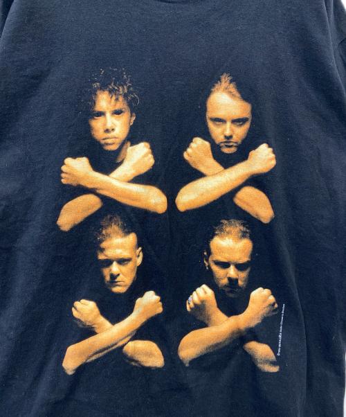 METALLICA（メタリカ）Metallica (メタリカ) Birth School Metallica DeathプリントTシャツ ブラック サイズ:Lの古着・服飾アイテム