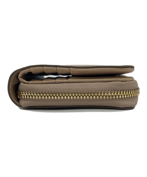 GIANNI CHIARINI（ジャンニ キアリーニ）GIANNI CHIARINI (ジャンニ キアリーニ) コンパクトウォレット ベージュの古着・服飾アイテム