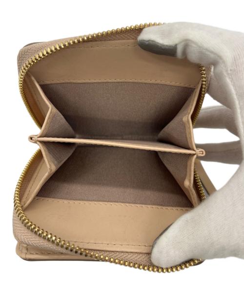 GIANNI CHIARINI（ジャンニ キアリーニ）GIANNI CHIARINI (ジャンニ キアリーニ) コンパクトウォレット ベージュの古着・服飾アイテム