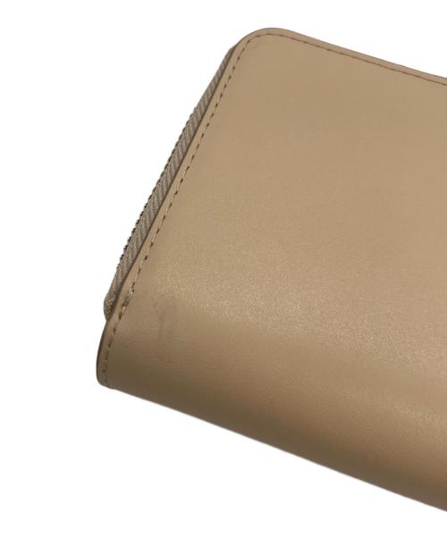 GIANNI CHIARINI（ジャンニ キアリーニ）GIANNI CHIARINI (ジャンニ キアリーニ) コンパクトウォレット ベージュの古着・服飾アイテム