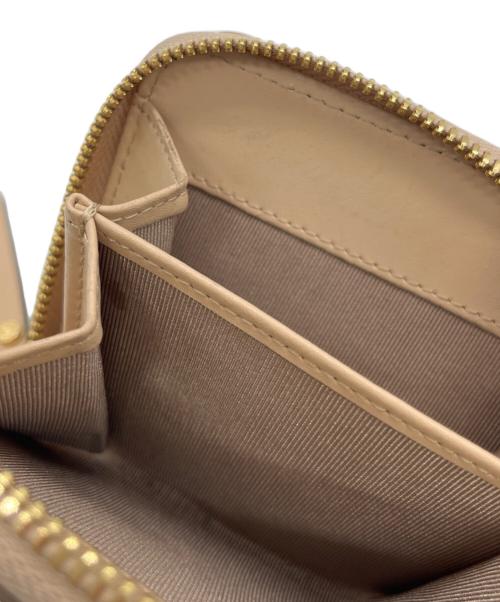 GIANNI CHIARINI（ジャンニ キアリーニ）GIANNI CHIARINI (ジャンニ キアリーニ) コンパクトウォレット ベージュの古着・服飾アイテム