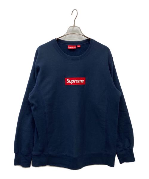SUPREME（シュプリーム）Supreme (シュプリーム) Box Logo Crewneck ネイビー サイズ:XLの古着・服飾アイテム