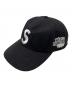 Supreme（シュプリーム）の古着「26SS World Famous S Logo 6-Panel」｜ブラック