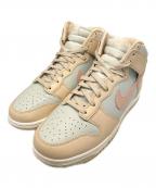 NIKEナイキ）の古着「WMNS DUNK HIGH」｜ベージュ