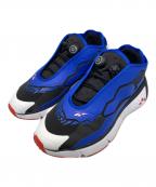 REEBOKリーボック）の古着「Model F “GLITCH”ローカットスニーカー」｜ブルー