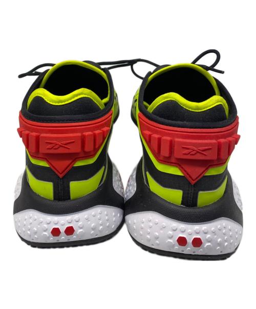 REEBOK（リーボック）REEBOK (リーボック) Model F “GLITCH”ローカットスニーカー グリーン×ブラック サイズ:27㎝の古着・服飾アイテム