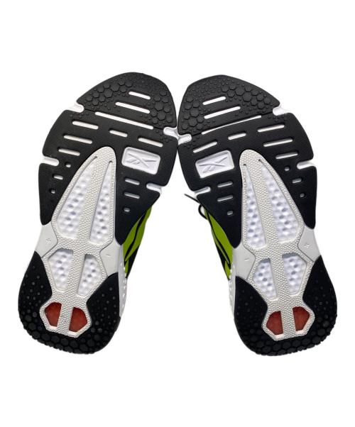 REEBOK（リーボック）REEBOK (リーボック) Model F “GLITCH”ローカットスニーカー グリーン×ブラック サイズ:27㎝の古着・服飾アイテム