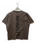 MONCLER (モンクレール) SS T-SHIRT ブラウン サイズ:L：25000円