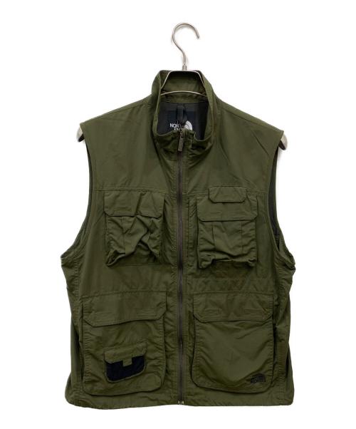 THE NORTH FACE（ザ ノース フェイス）THE NORTH FACE (ザ ノース フェイス) Earthly Vest グリーン サイズ:Lの古着・服飾アイテム