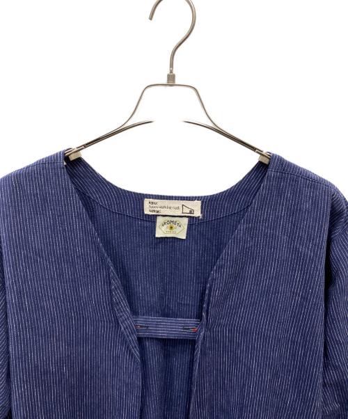 kapoc（カポック）kapoc (カポック) house working coat ネイビー サイズ:M～Lの古着・服飾アイテム