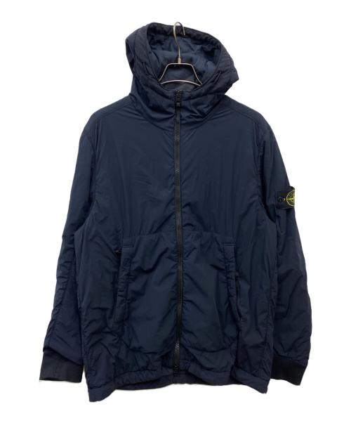 STONE ISLAND（ストーンアイランド）STONE ISLAND (ストーンアイランド) WAPPEN COMFORT TECH HOOD JACKET ネイビー サイズ:Lの古着・服飾アイテム