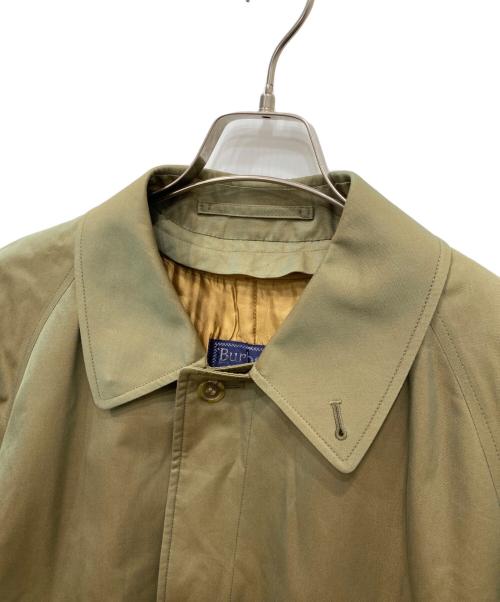 Burberry's（バーバリーズ）Burberry's (バーバリーズ) 裏ノバチェックライナー付きステンカラーコート オリーブ サイズ:不明の古着・服飾アイテム