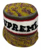 SUPREMEシュプリーム）の古着「26SS Knit Logo Crusher Hat」｜マルチカラー