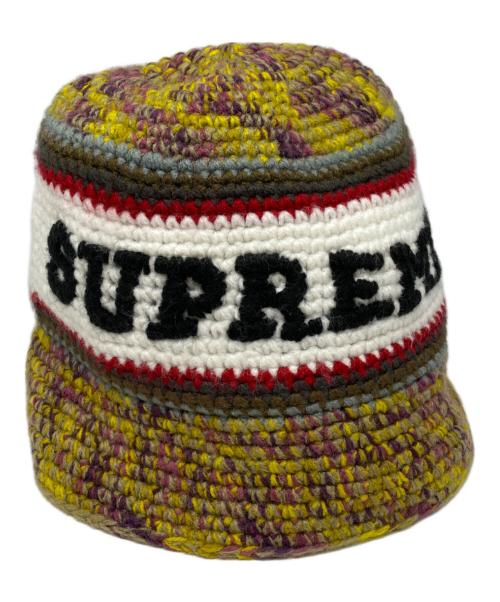 SUPREME（シュプリーム）Supreme (シュプリーム) 26SS Knit Logo Crusher Hat マルチカラーの古着・服飾アイテム