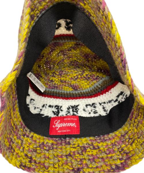 SUPREME（シュプリーム）Supreme (シュプリーム) 26SS Knit Logo Crusher Hat マルチカラーの古着・服飾アイテム