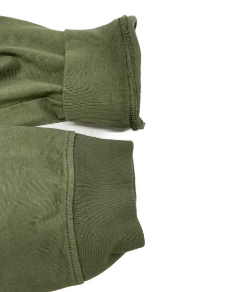 STONE ISLAND（ストーンアイランド）STONE ISLAND (ストーンアイランド) GAUZED COTTON JERSEY カーキ サイズ:XLの古着・服飾アイテム