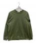 STONE ISLAND（ストーンアイランド）の古着「GAUZED COTTON JERSEY」｜カーキ