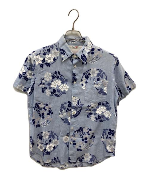 SOU・SOU（ソウソウ）SOU・SOU (ソウソウ) シャツ ブルー サイズ:Sの古着・服飾アイテム