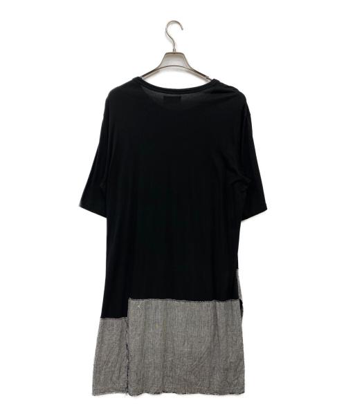 s'yte（サイト）s'yte (サイト) コラージュS/Sワンピース ブラック サイズ:Lの古着・服飾アイテム