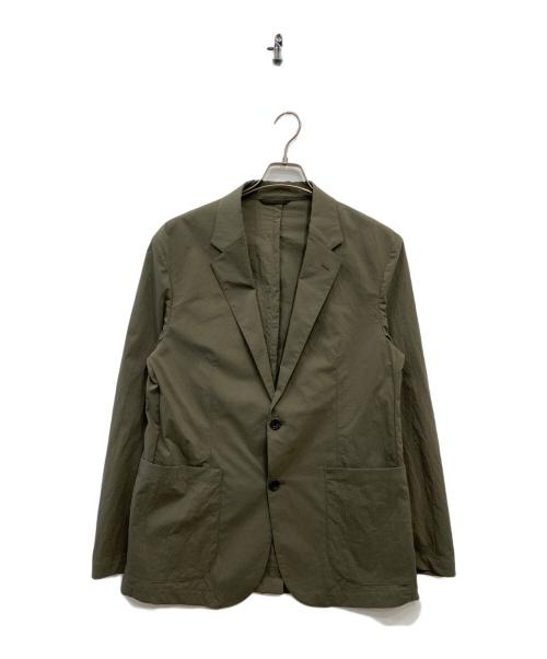 AOURE（アウール）AOURE (アウール) テーラードジャケット カーキ サイズ:XLの古着・服飾アイテム