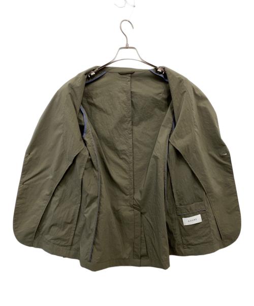 AOURE（アウール）AOURE (アウール) テーラードジャケット カーキ サイズ:XLの古着・服飾アイテム
