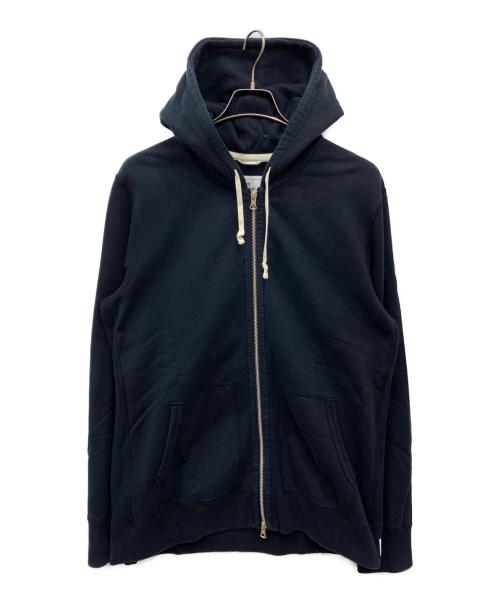 REIGNING CHAMP（レイニングチャンプ）REIGNING CHAMP (レイニングチャンプ) ジップパーカー ブルー サイズ:Lの古着・服飾アイテム