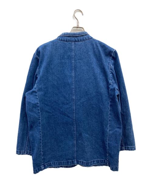 Eddie Bauer（エディーバウアー）Eddie Bauer (エディーバウアー) デニムジャケット ブルー サイズ:Lの古着・服飾アイテム