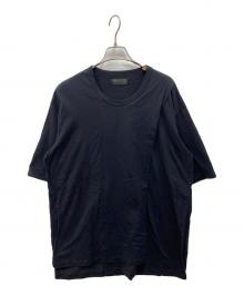 s'yte（サイト）の古着「ハーフレイヤードTシャツ」｜ブラック