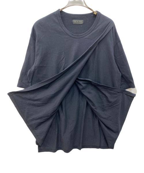 s'yte（サイト）s'yte (サイト) ハーフレイヤードTシャツ ブラック サイズ:Lの古着・服飾アイテム