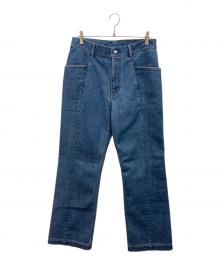 kaiko（カイコー）の古着「22SS BOX DENIM FLARE KAIKO」｜ブルー