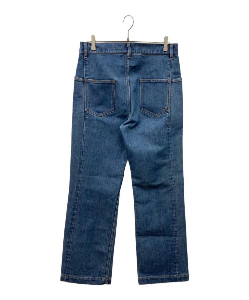 kaiko（カイコー）kaiko (カイコー) 22SS BOX DENIM FLARE KAIKO ブルー サイズ:Lの古着・服飾アイテム