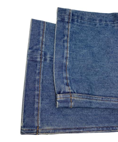 kaiko（カイコー）kaiko (カイコー) 22SS BOX DENIM FLARE KAIKO ブルー サイズ:Lの古着・服飾アイテム