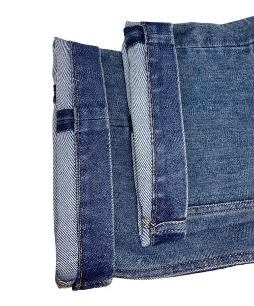 kaiko（カイコー）kaiko (カイコー) 22SS BOX DENIM FLARE KAIKO ブルー サイズ:Lの古着・服飾アイテム